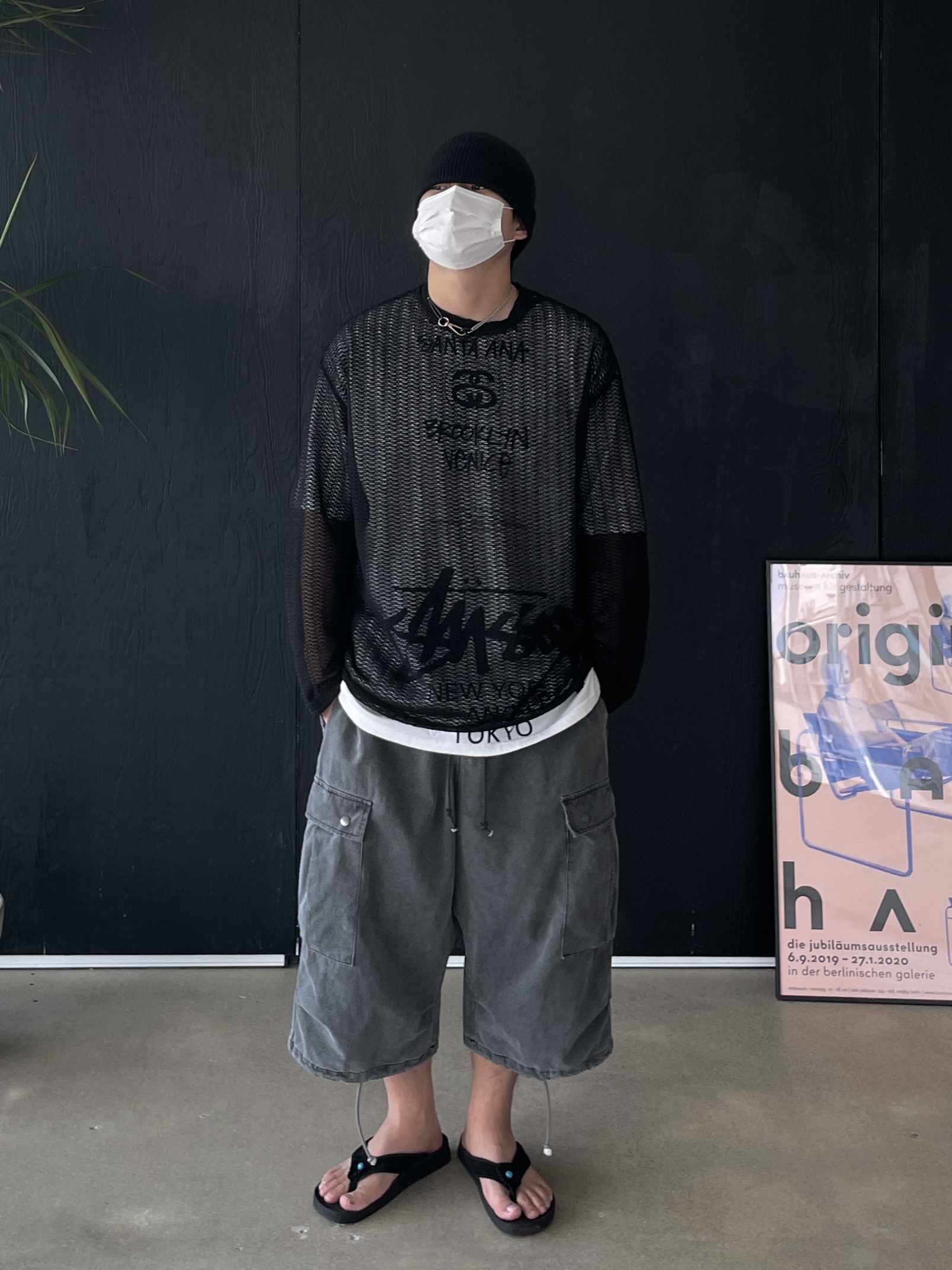 Stussy x Takahiromiyashita The Soloist 40 WT T-Shirt 착용 스타일 - 3