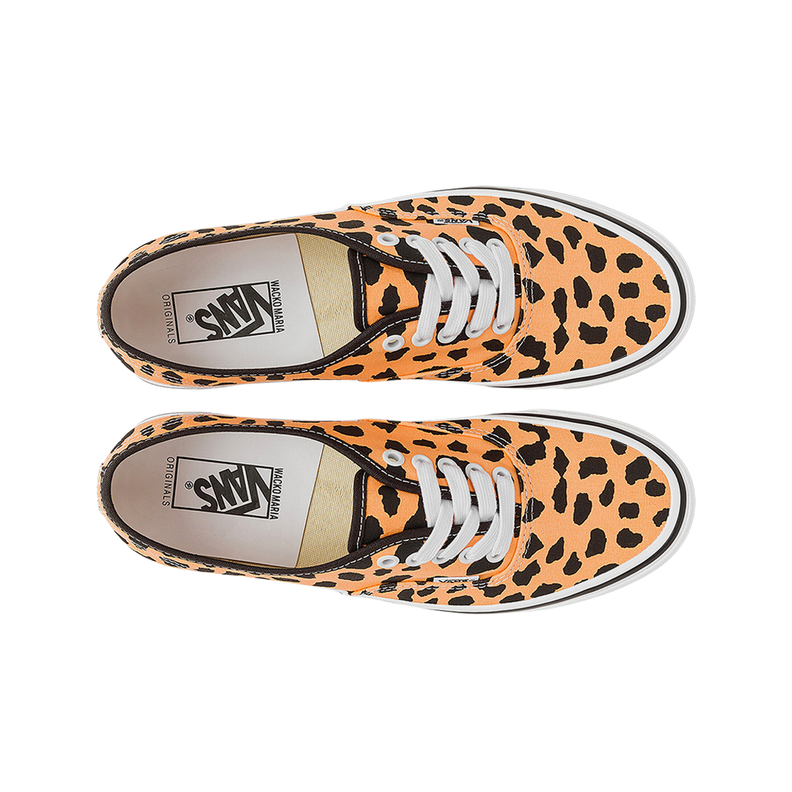 반스 볼트 x 와코 마리아 OG 어센틱 LX 레오파드 오렌지(Vans Vault x Wacko Maria OG Authentic LX Leopard Orange) - 2