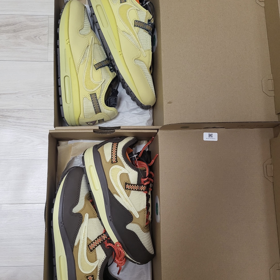 Jordan 1 Retro High OG Taxi, (GS) Jordan 1 Retro High OG Taxi 착용 스타일 - 5