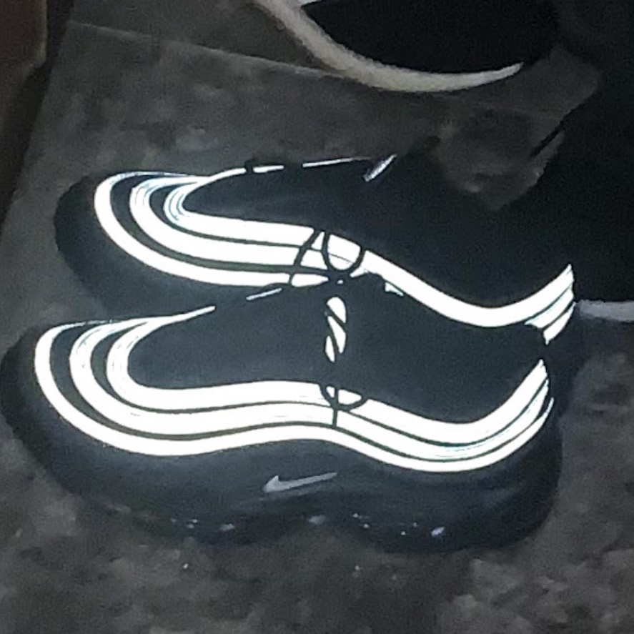 Nike Air Max 97 Black White Anthracite 착용 스타일