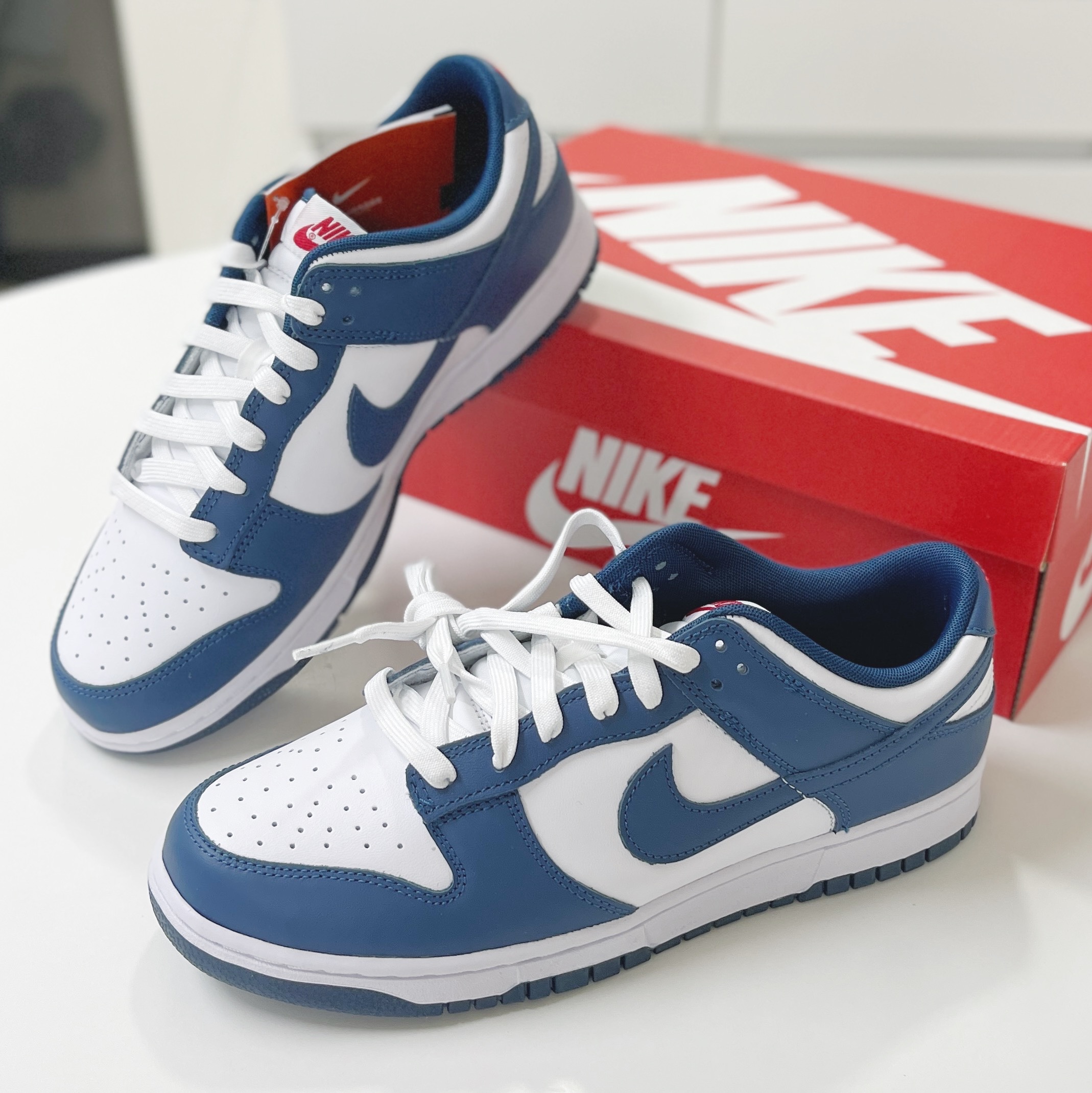 Nike Dunk Low Retro Valerian Blue 착용 스타일