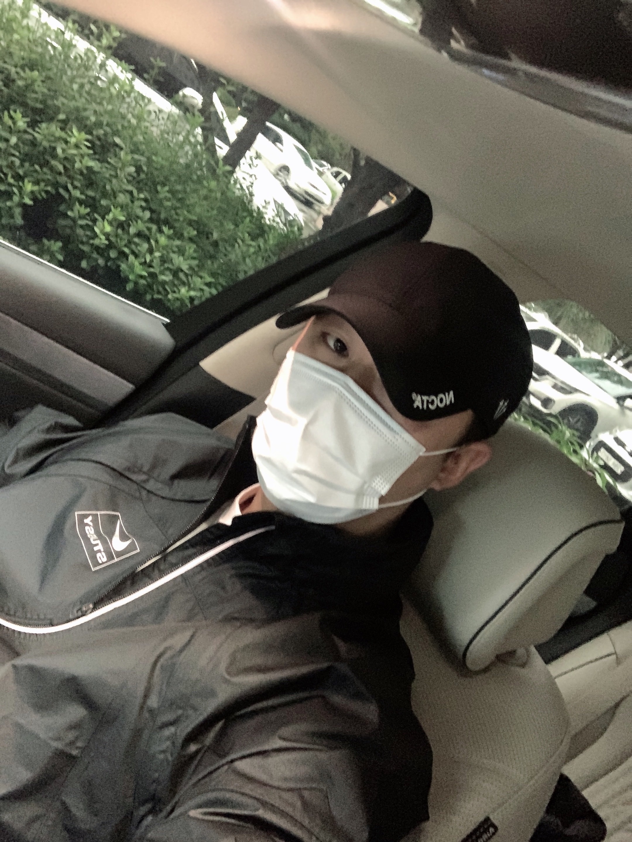Nike x Stussy NRG FL Storm-Fit Jacket Black (DO5304-010), Salomon ACS Pro ADV Metal Frost Grey 착용 스타일 - 5