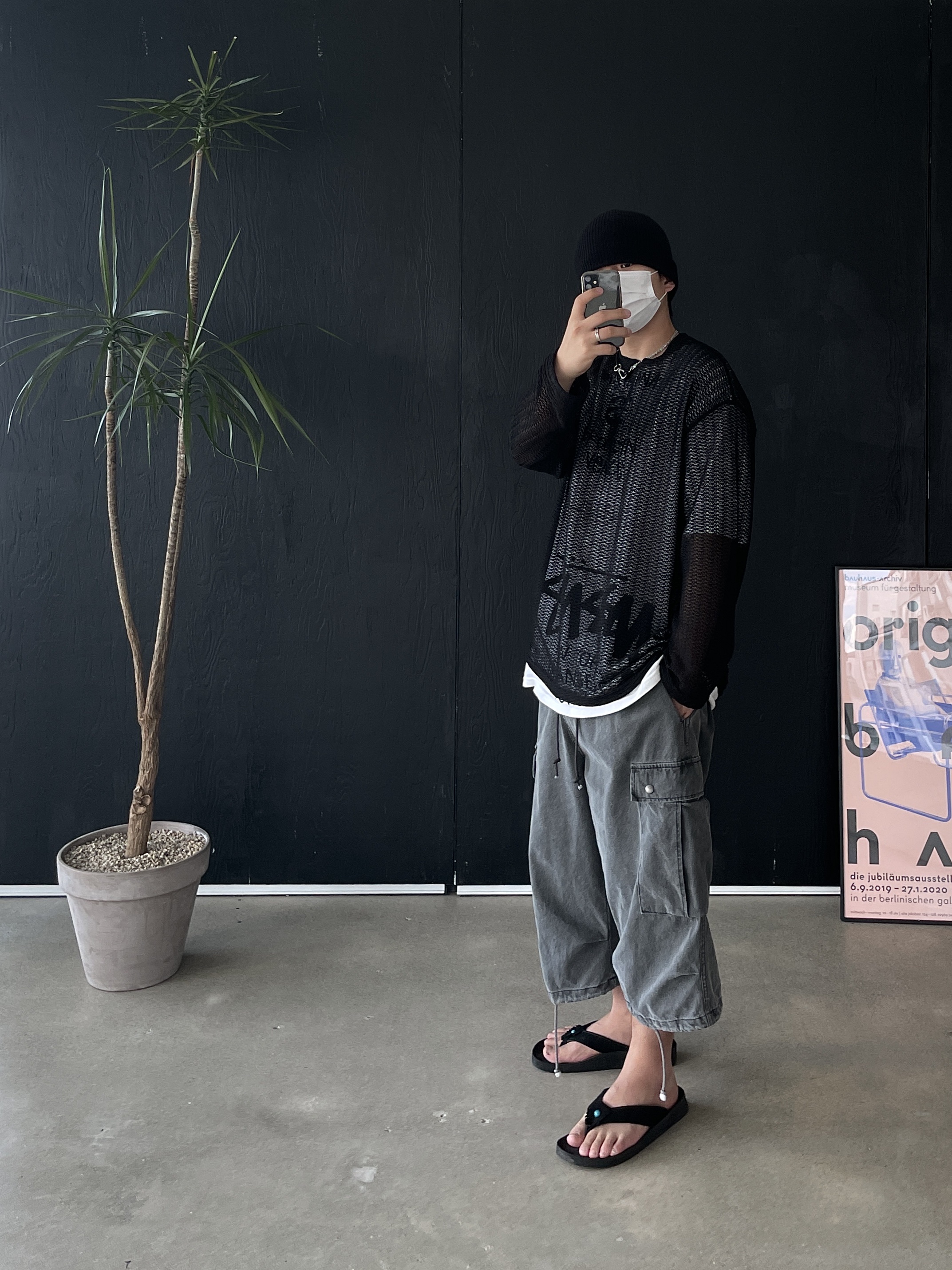 Stussy x Takahiromiyashita The Soloist 40 WT T-Shirt 착용 스타일 - 1