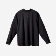 Yeezy Gap Engineered By Balenciaga Logo Long Sleeve T-Shirt Black