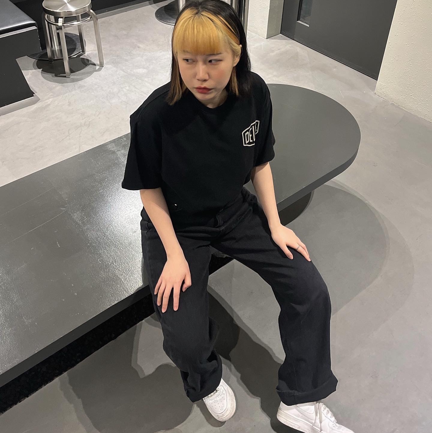 (W) Nike Air Force 1 '07 Low White 착용 스타일