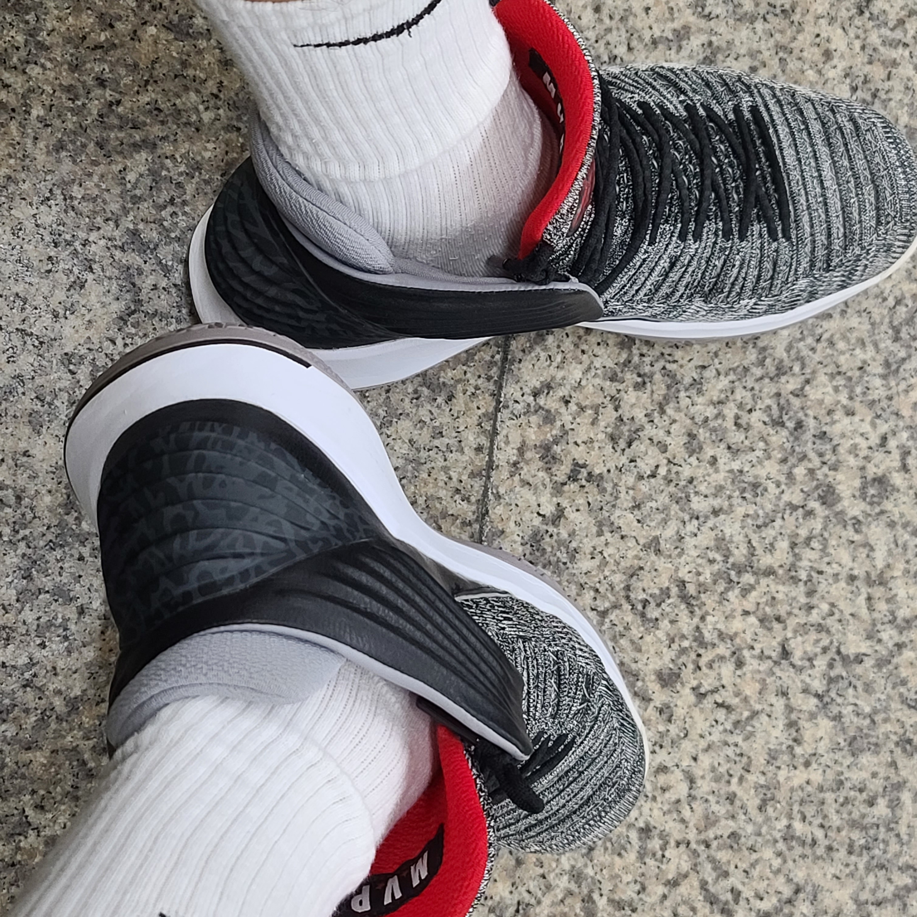 Jordan XXXII Black Cement 착용 스타일 - 2