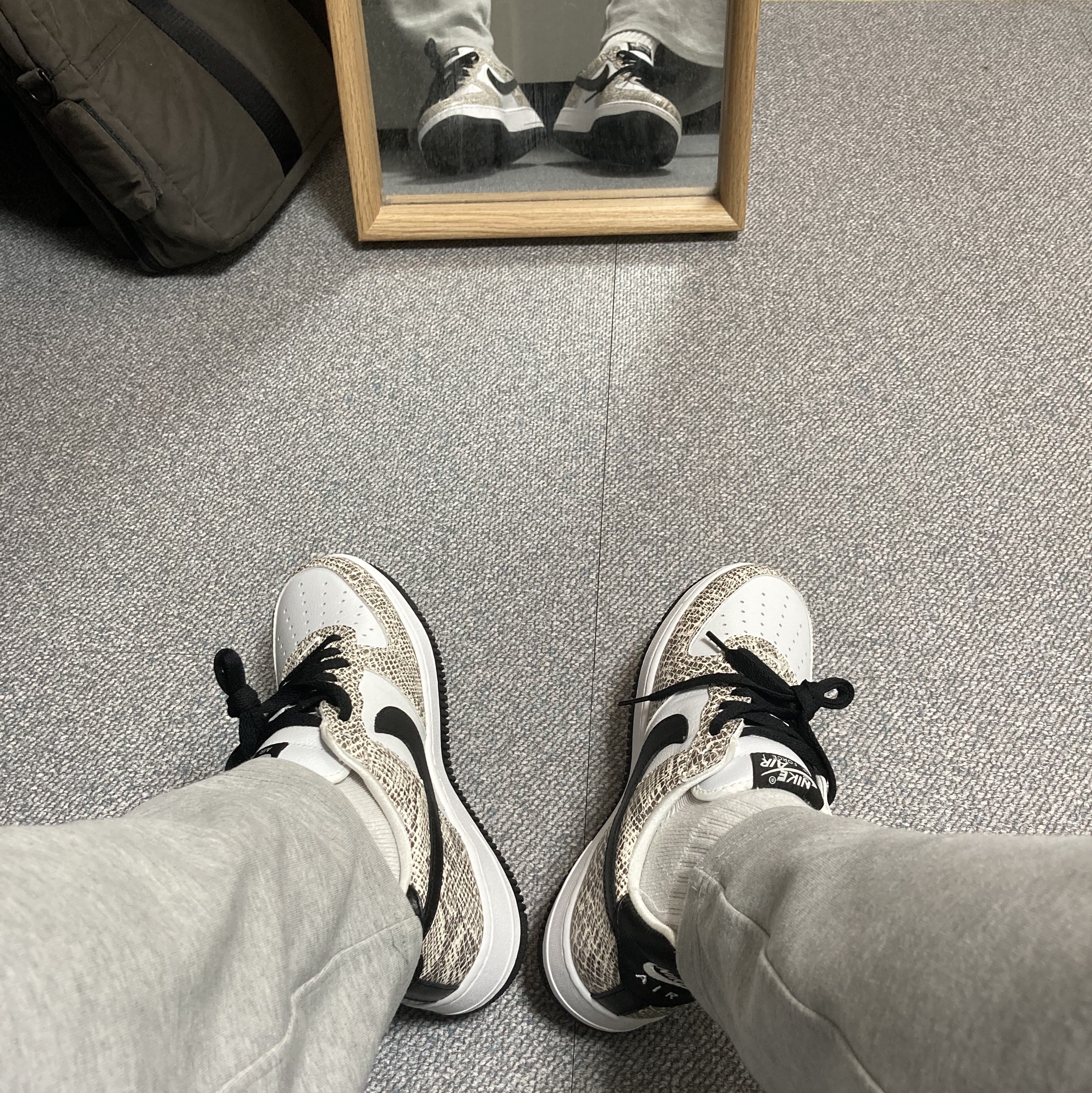 Nike Air Force 1 Low Retro Cocoa Snake 2018 착용 스타일
