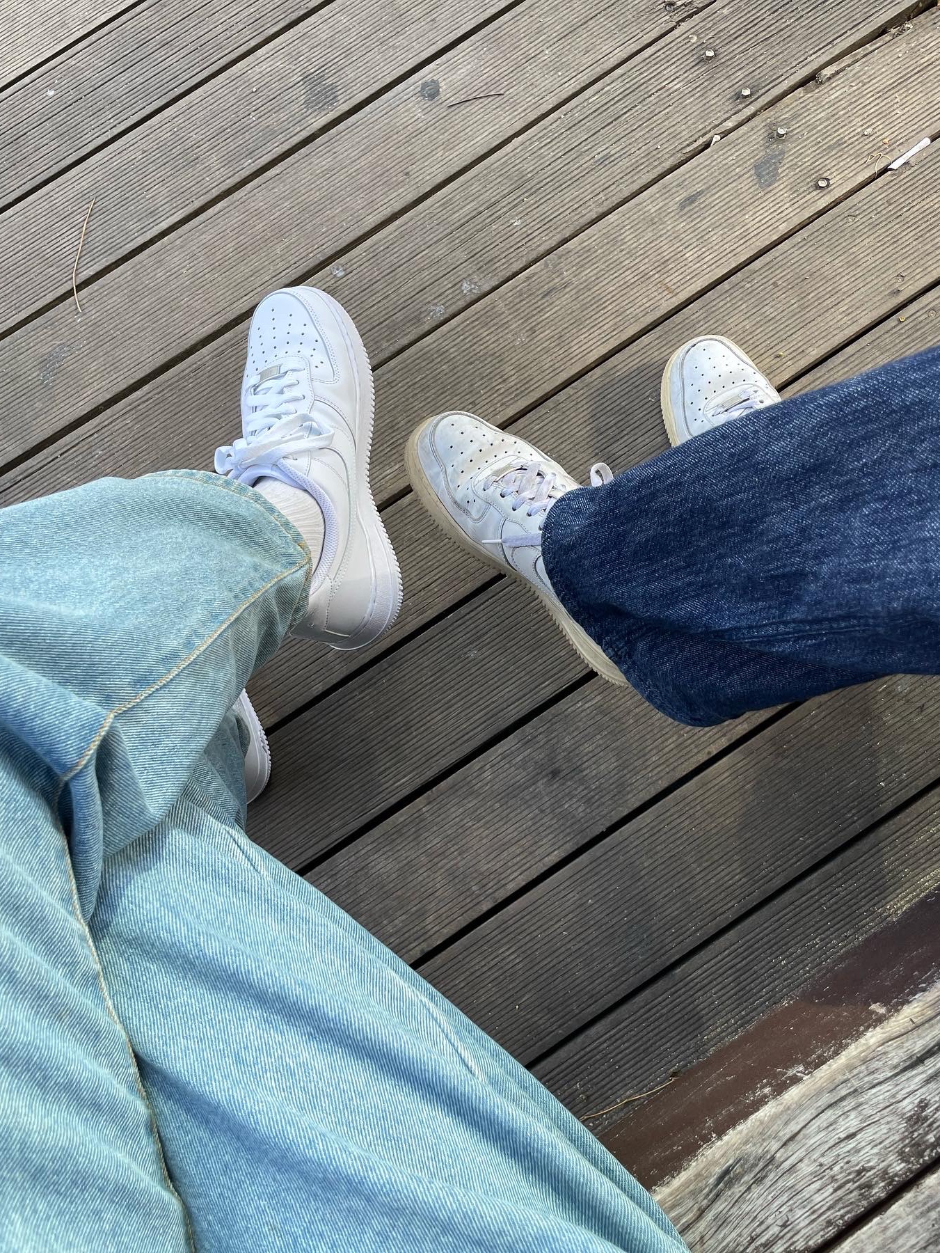Nike Air Force 1 '07 Low White 착용 스타일 - 3