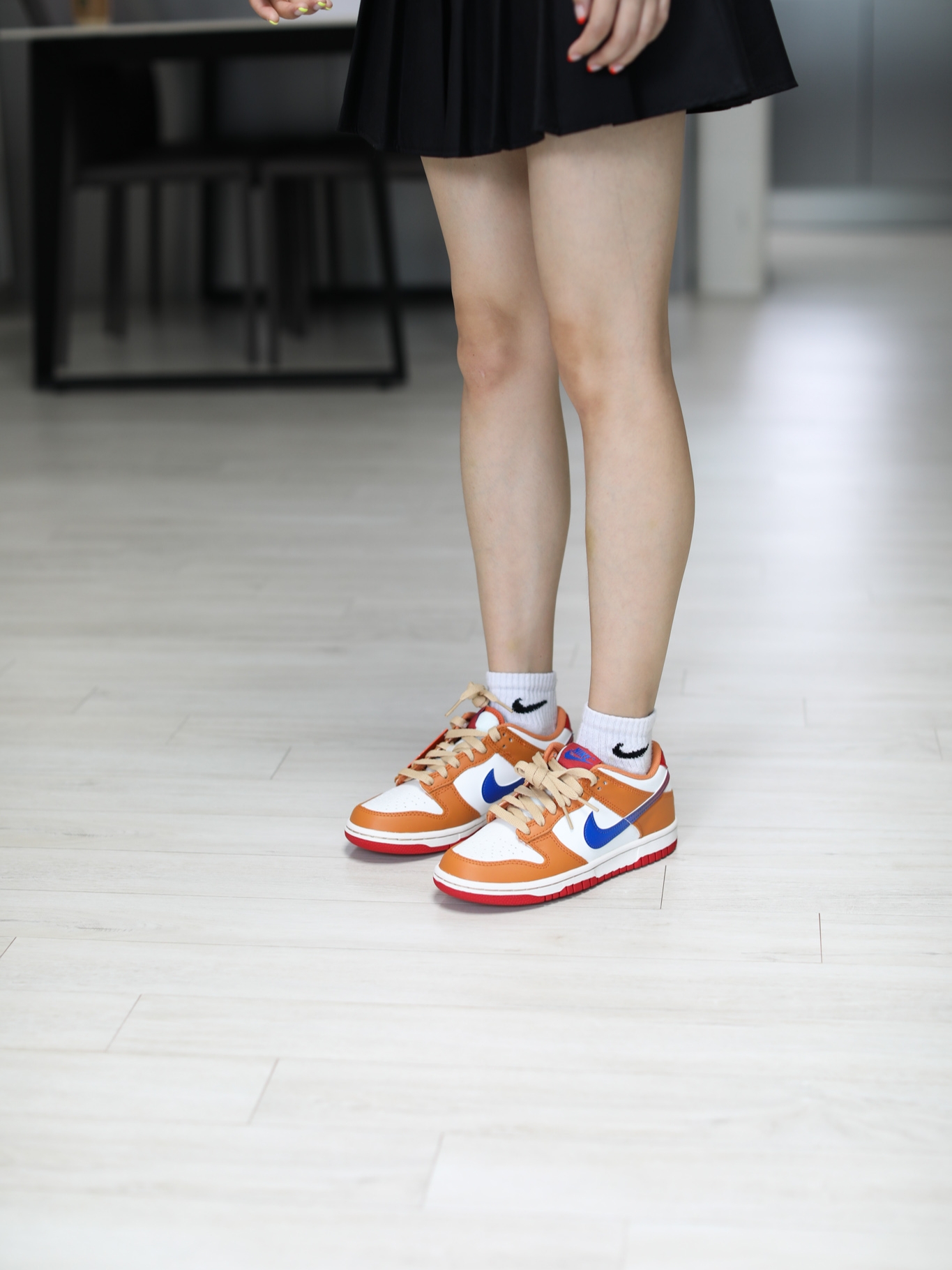 (GS) Nike Dunk Low Hot Curry and Game Royal 착용 스타일