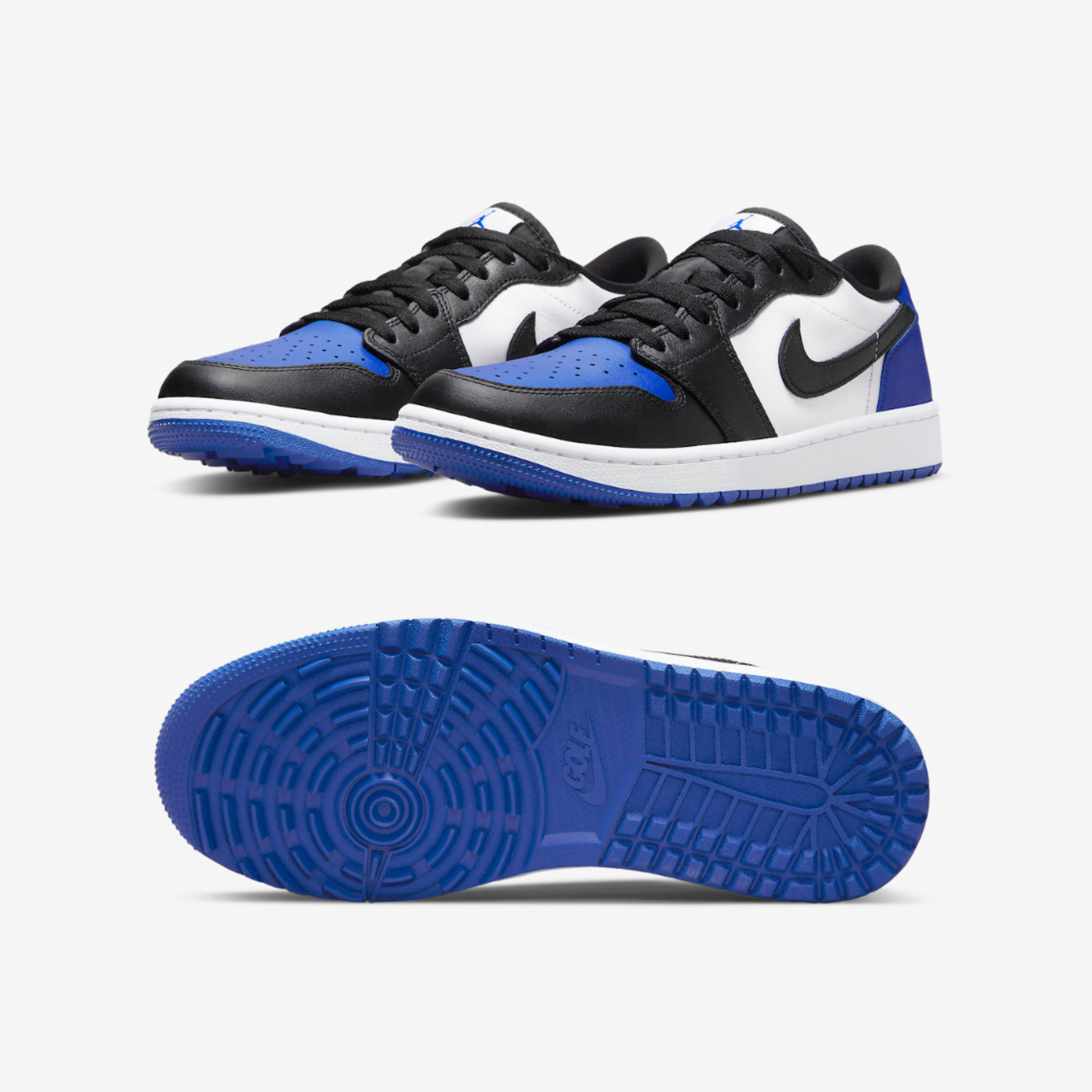 Jordan 1 Low Golf Sport Royal 착용 스타일 - 2