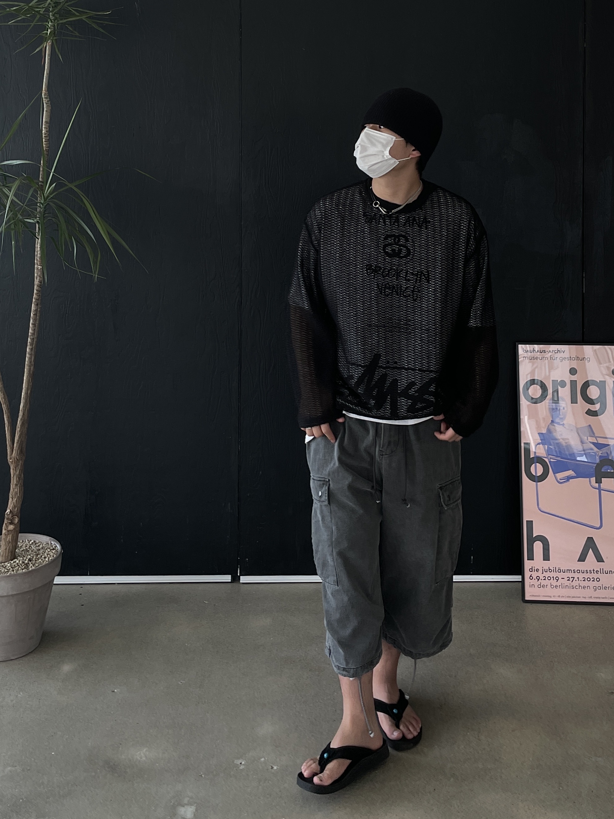 Stussy x Takahiromiyashita The Soloist 40 WT T-Shirt 착용 스타일 - 2