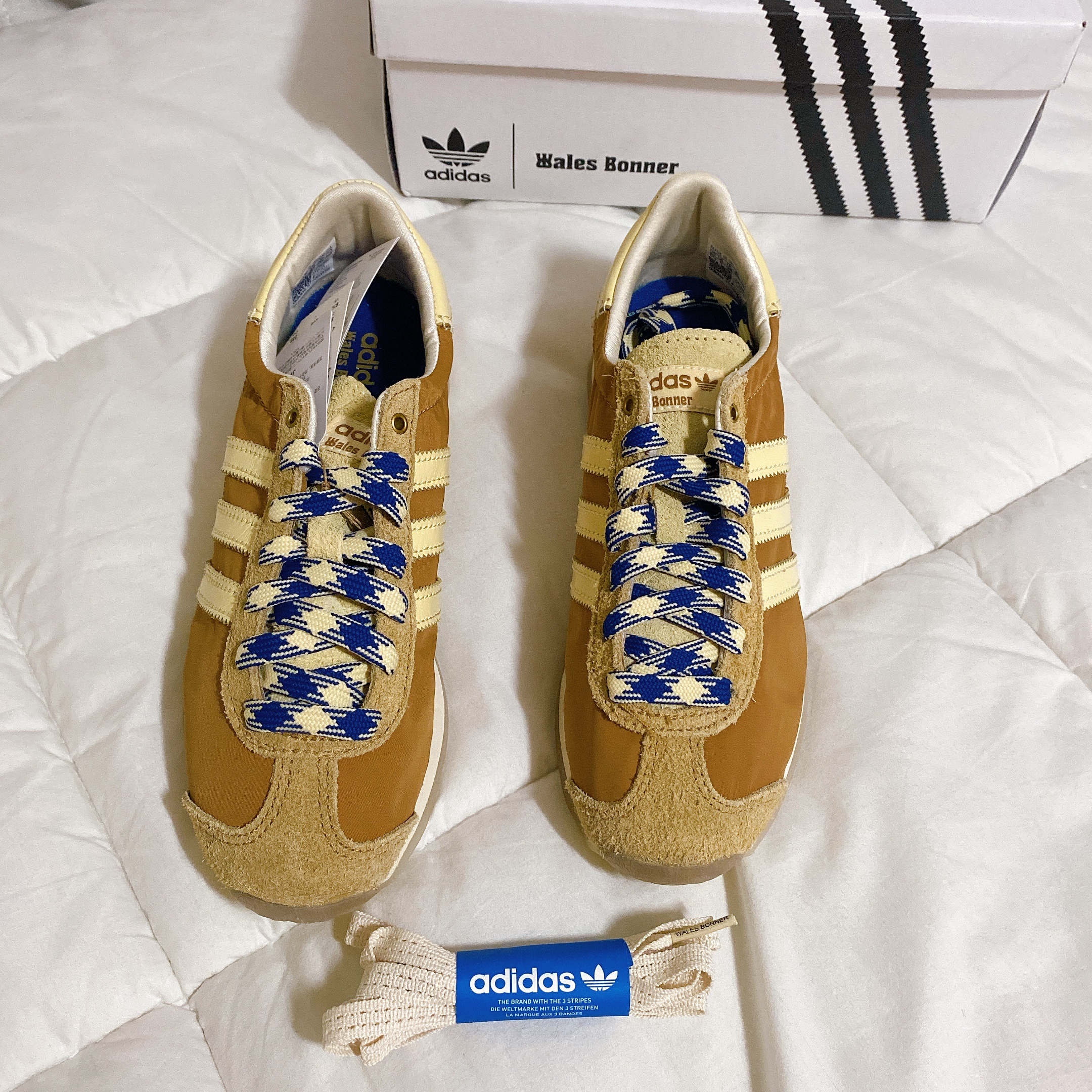 Adidas x Wales Bonner Country Mesa 착용 스타일 - 5