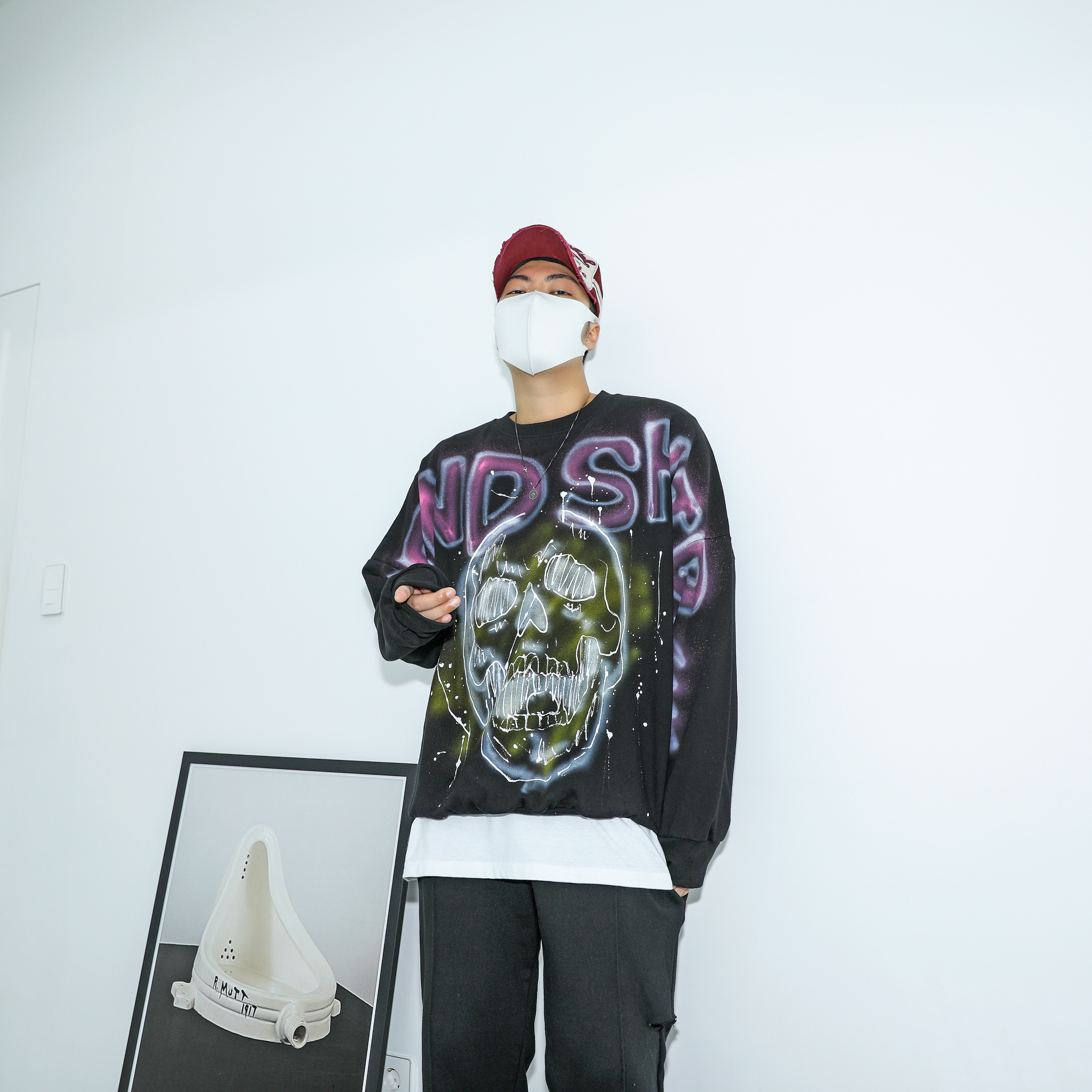 Nike Air Force 1 '07 QS Valentine's Day 착용 스타일 - 4