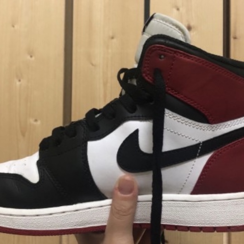 (W) Jordan 1 Retro High Satin Black Toe 착용 스타일