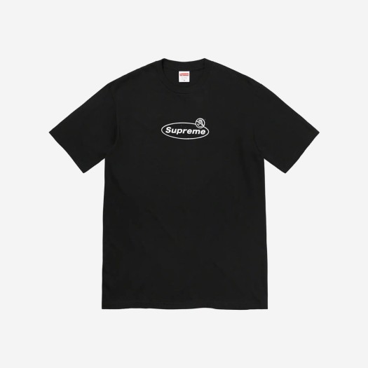 슈프림 워닝 티셔츠 블랙 - 22FW
