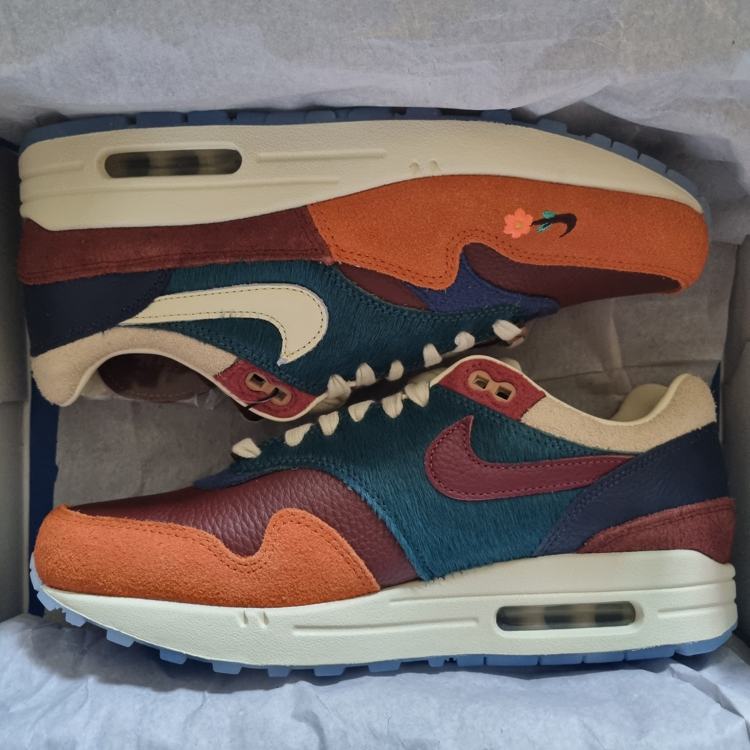 Nike x Kasina Air Max 1 SP Won-Ang Orange 착용 스타일