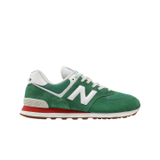 New Balance 574 Varsity Green Velocity Red
