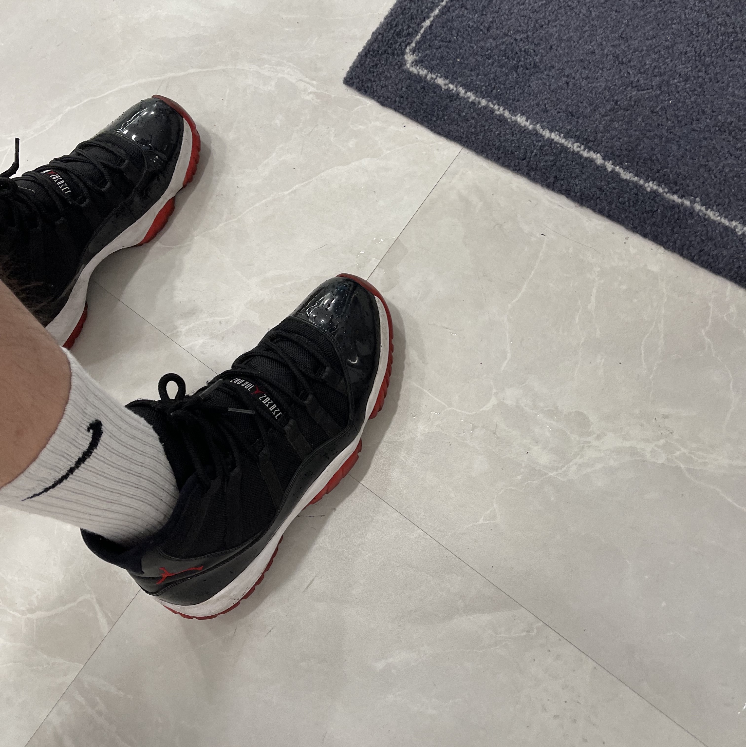 Jordan 11 Retro Bred 2012 착용 스타일 - 3