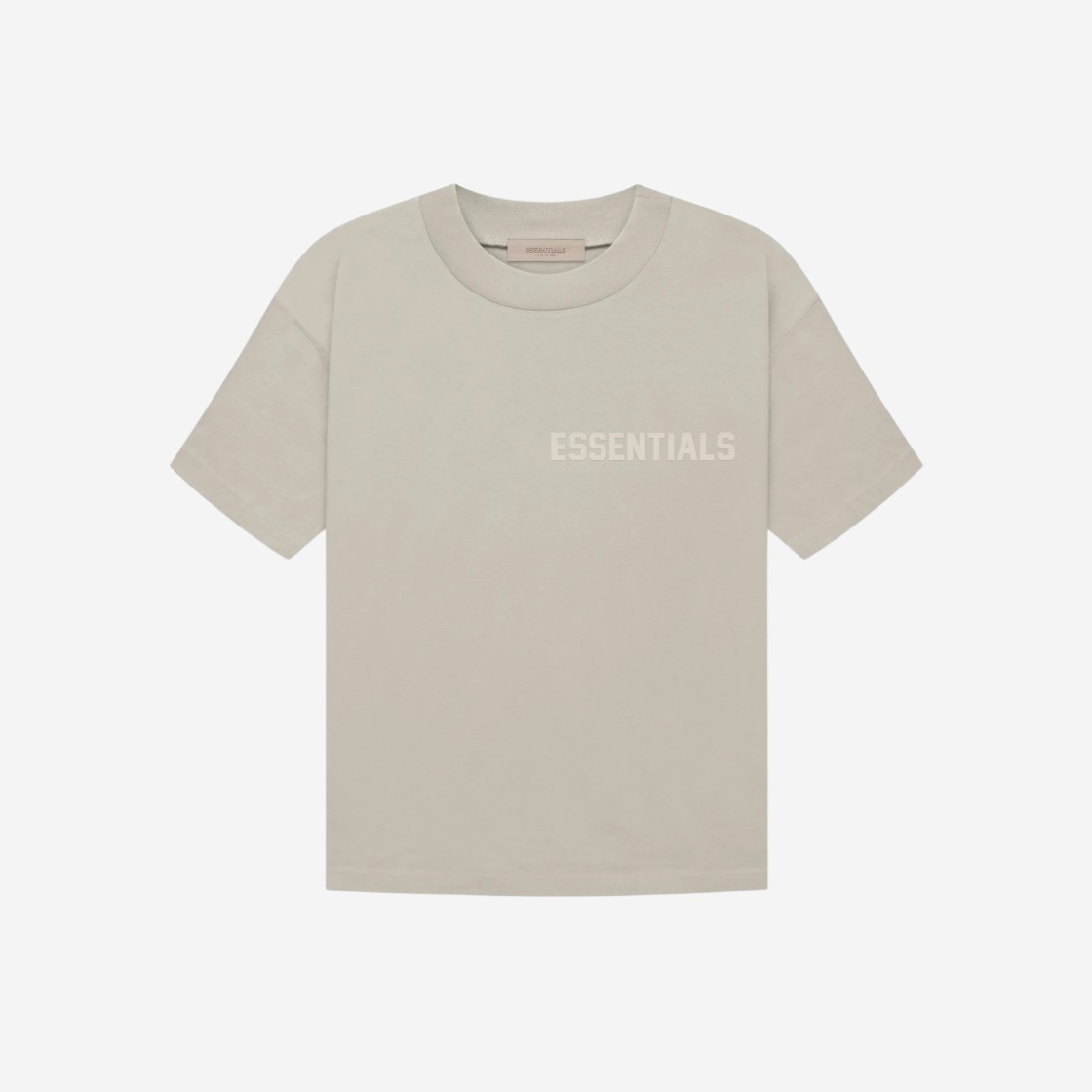 (W) Essentials Short Sleeve T-Shirt Smoke - 22FW 상세 이미지 1