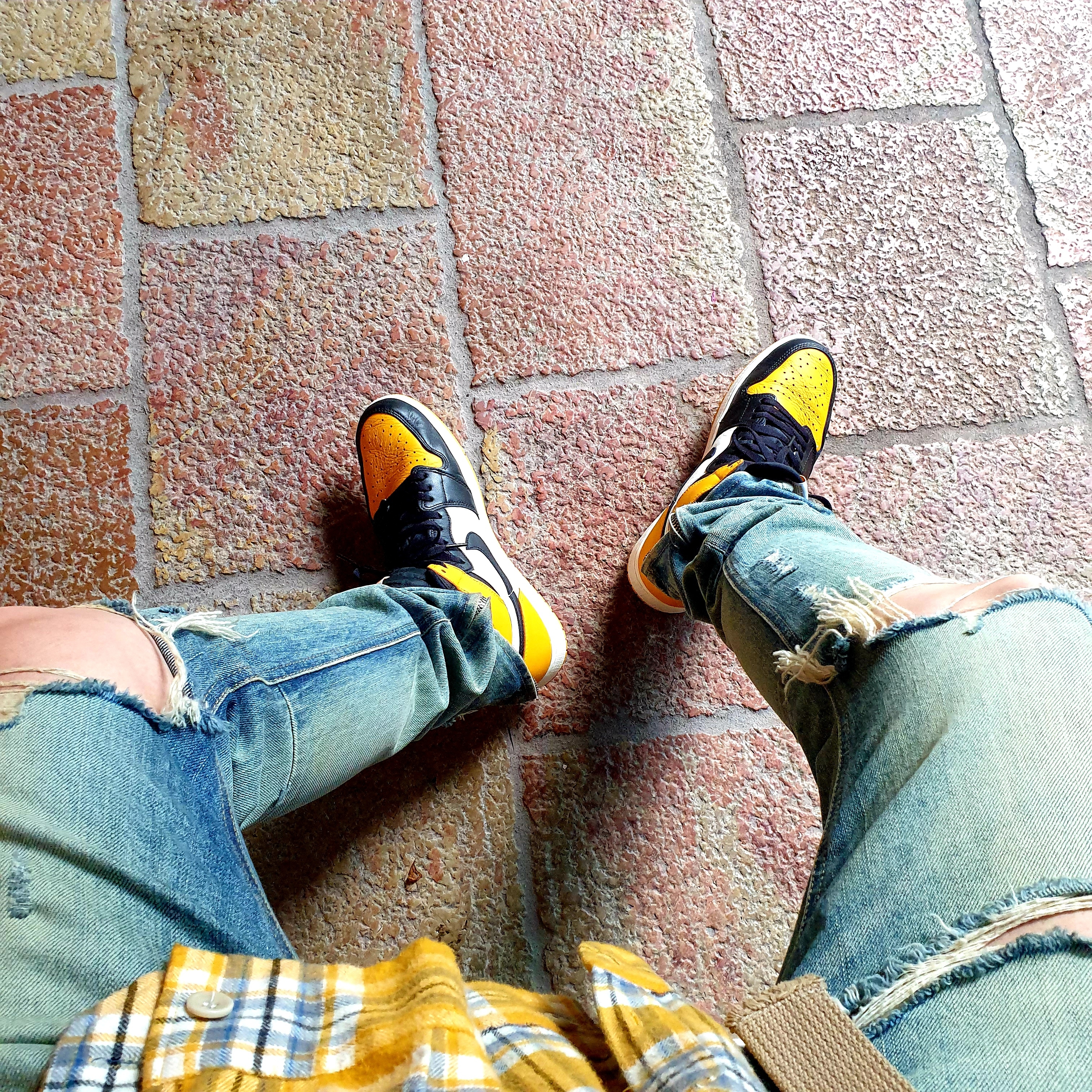 Jordan 1 Retro High OG Taxi 착용 스타일