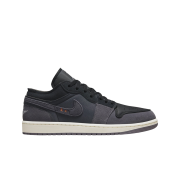 Jordan 1 Low SE Craft Black Cement Grey