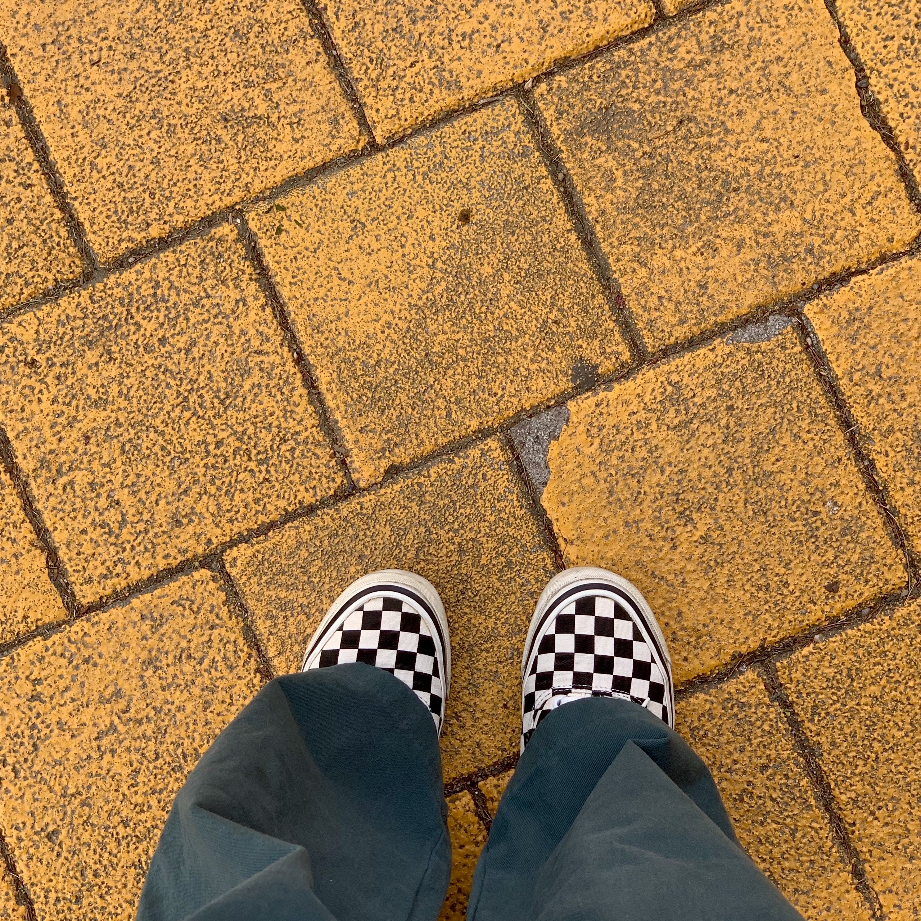 Vans Authentic 44 DX Anaheim Factory Black 착용 스타일