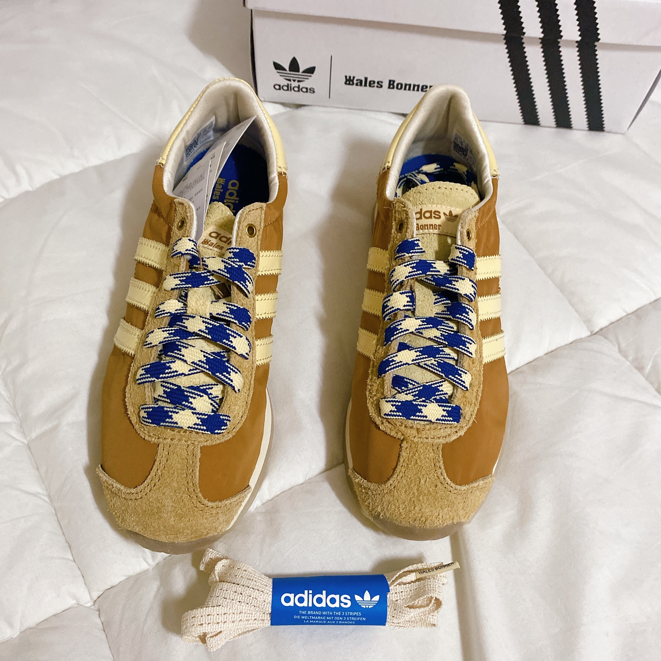 Adidas x Wales Bonner Country Mesa 착용 스타일 - 4