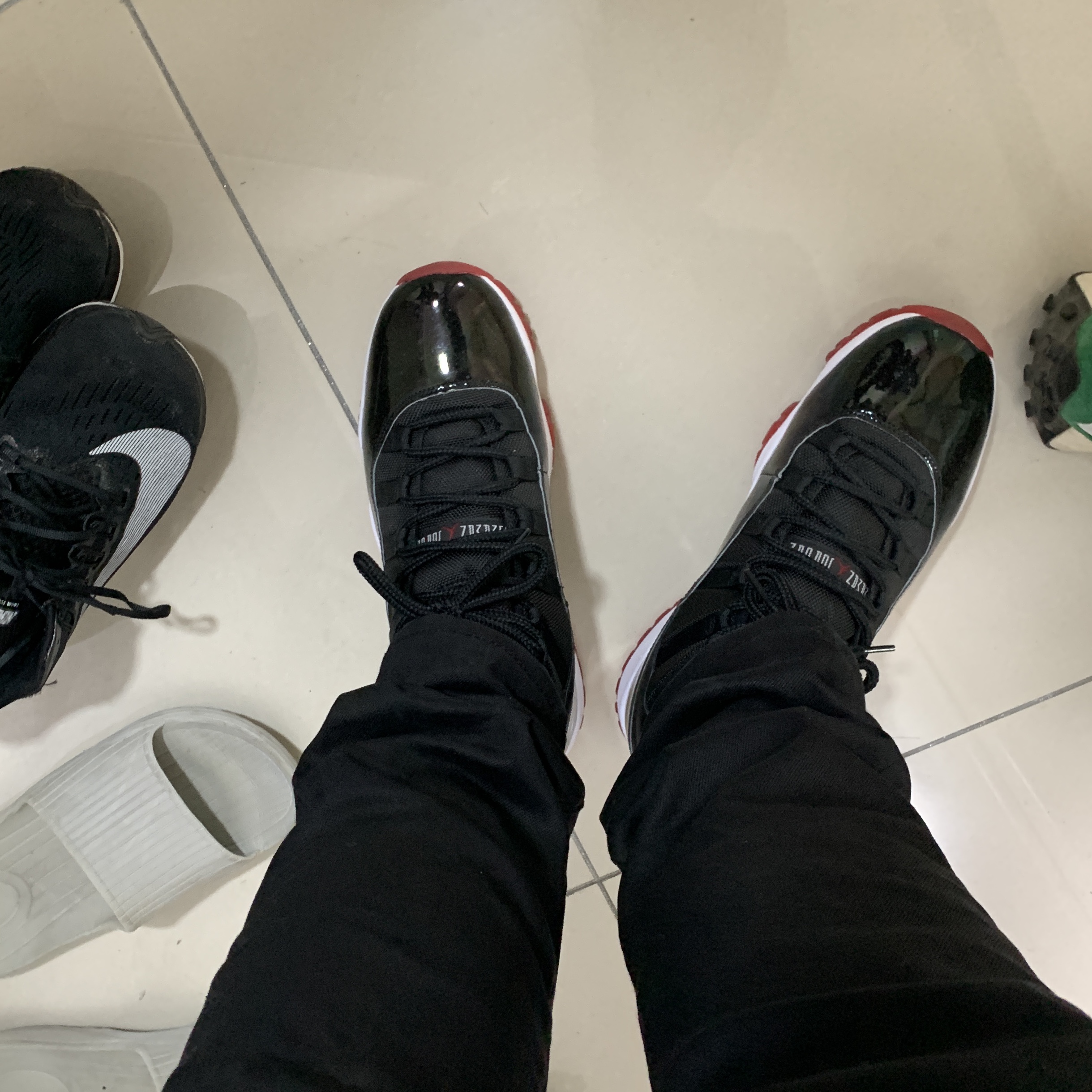 Jordan 11 Retro Bred 2019 착용 스타일