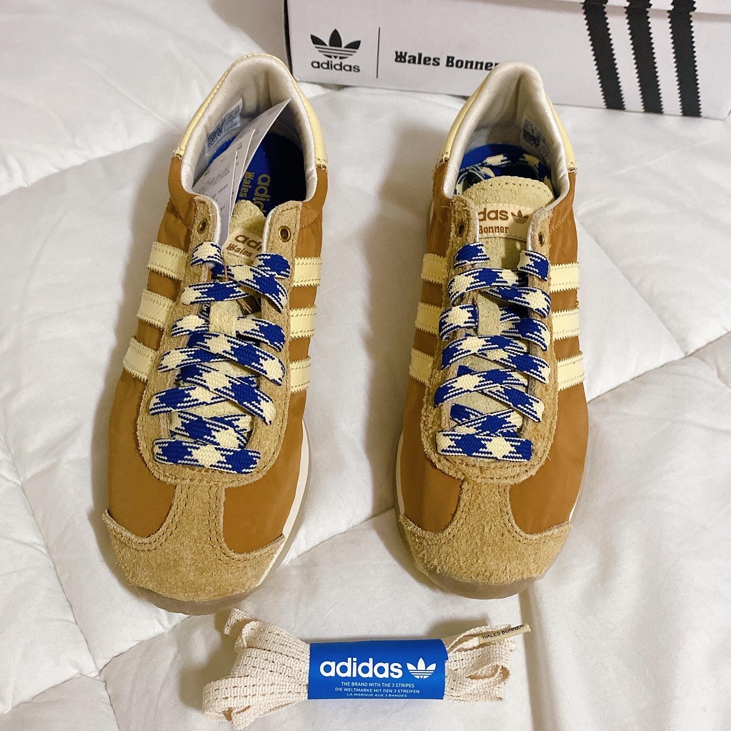 Adidas x Wales Bonner Country Mesa 착용 스타일 - 2