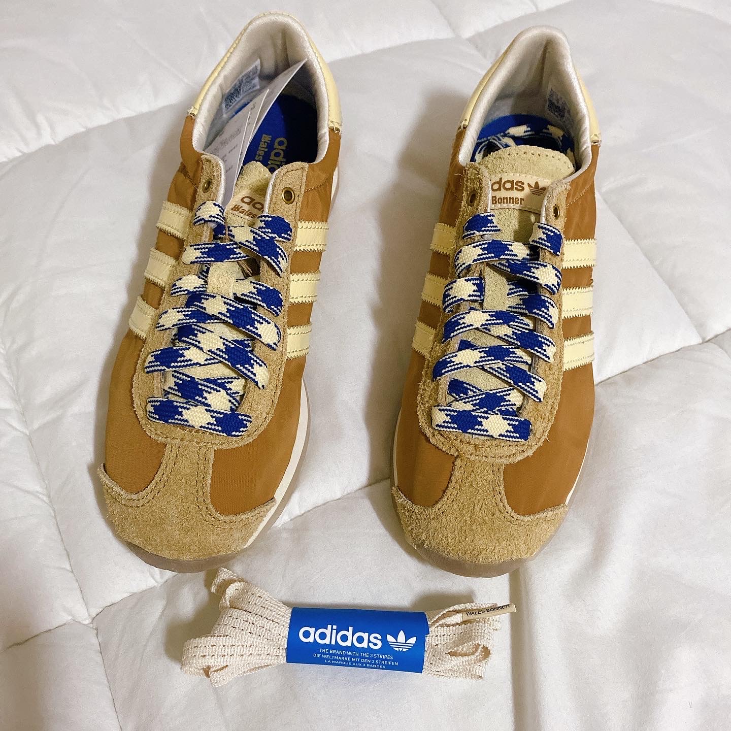 Adidas x Wales Bonner Country Mesa 착용 스타일 - 1
