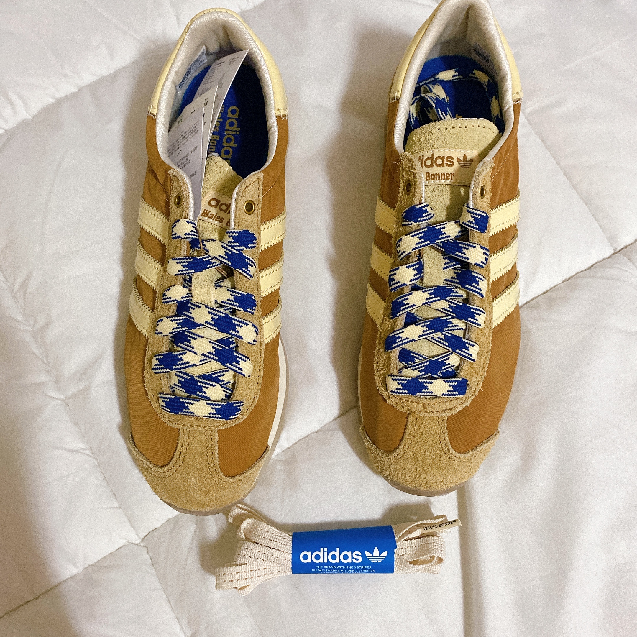 Adidas x Wales Bonner Country Mesa 착용 스타일 - 3