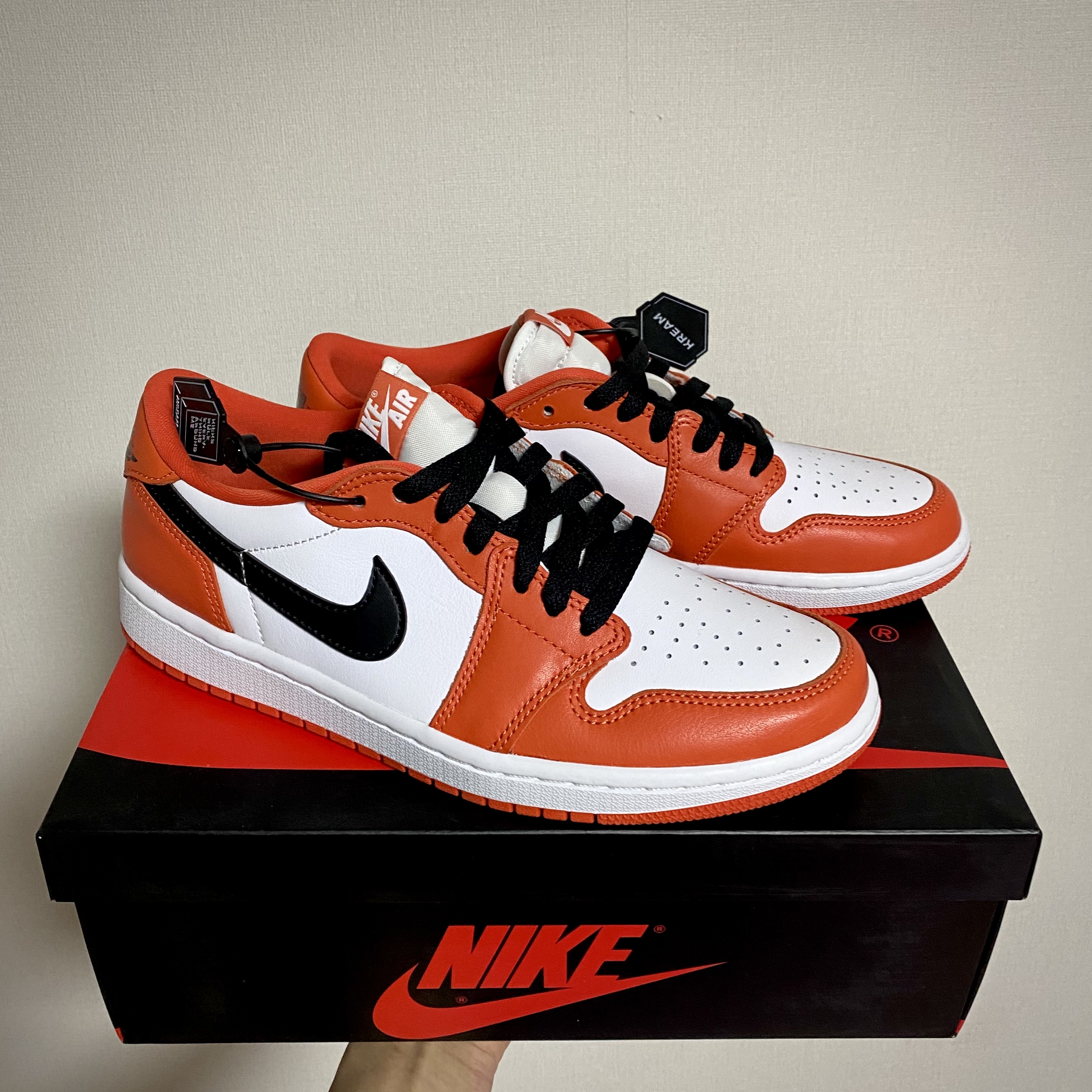 (W) Jordan 1 Low OG Starfish 착용 스타일