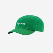 Supreme Washed Chino Twill Camp Cap Green - 22FW