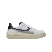 (W) Nike Air Force 1 PLT.AF.ORM White Metallic Silver