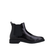 (W) Tod's Ankle Leather Boots Black