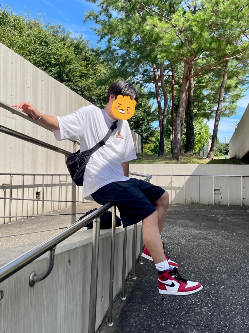 Jordan 1 Retro High Spider-Man Origin Story 착용 스타일