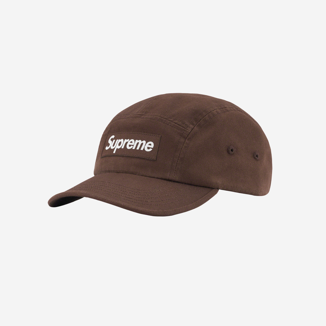 슈프림 워시드 치노 트윌 캠프캡 브라운 - 22FW | Supreme | KREAM