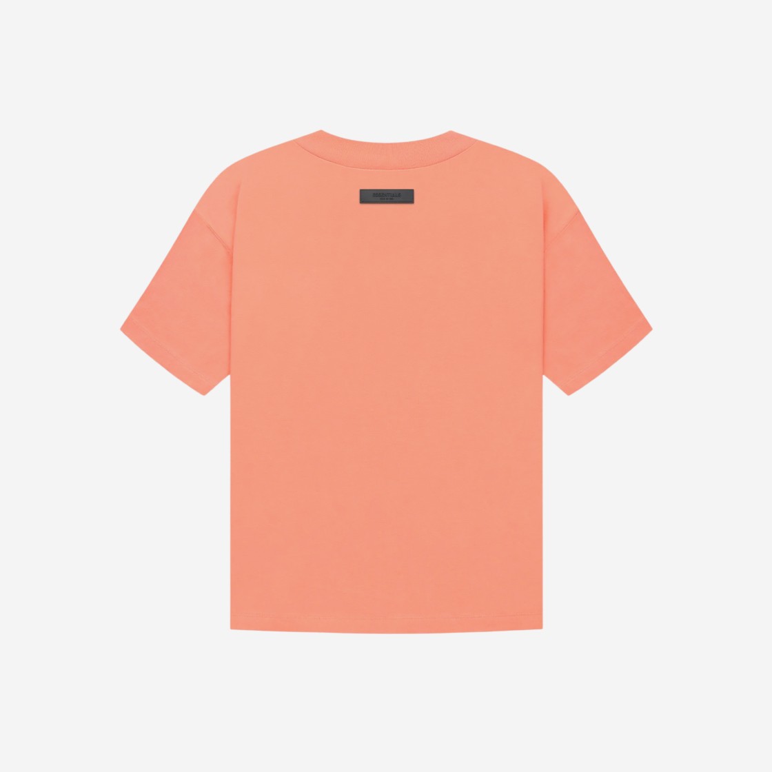 (W) Essentials Short Sleeve T-Shirt Coral - 22FW 상세 이미지 2