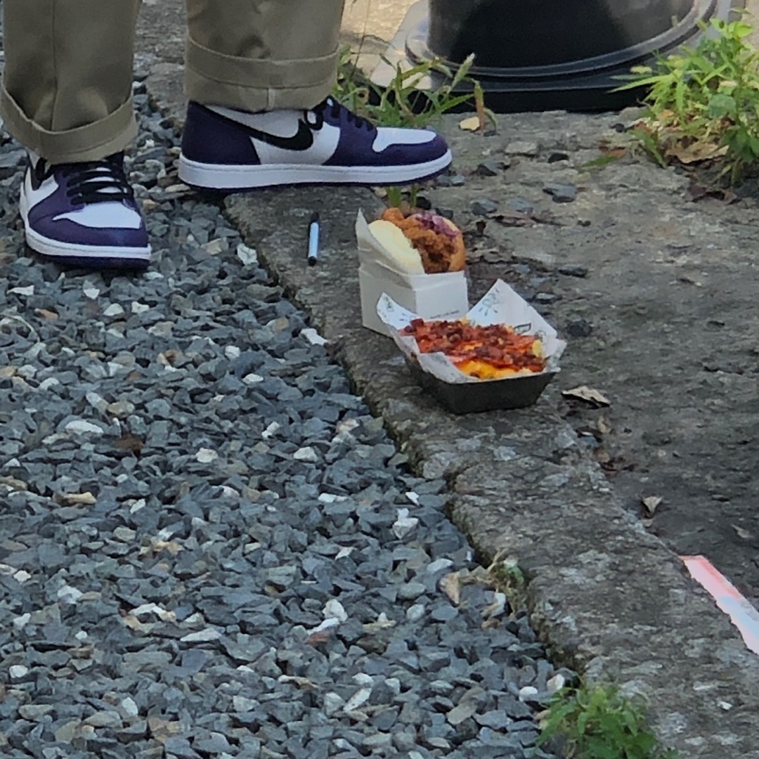 Jordan 1 Retro High OG Court Purple 2020 착용 스타일 - 2