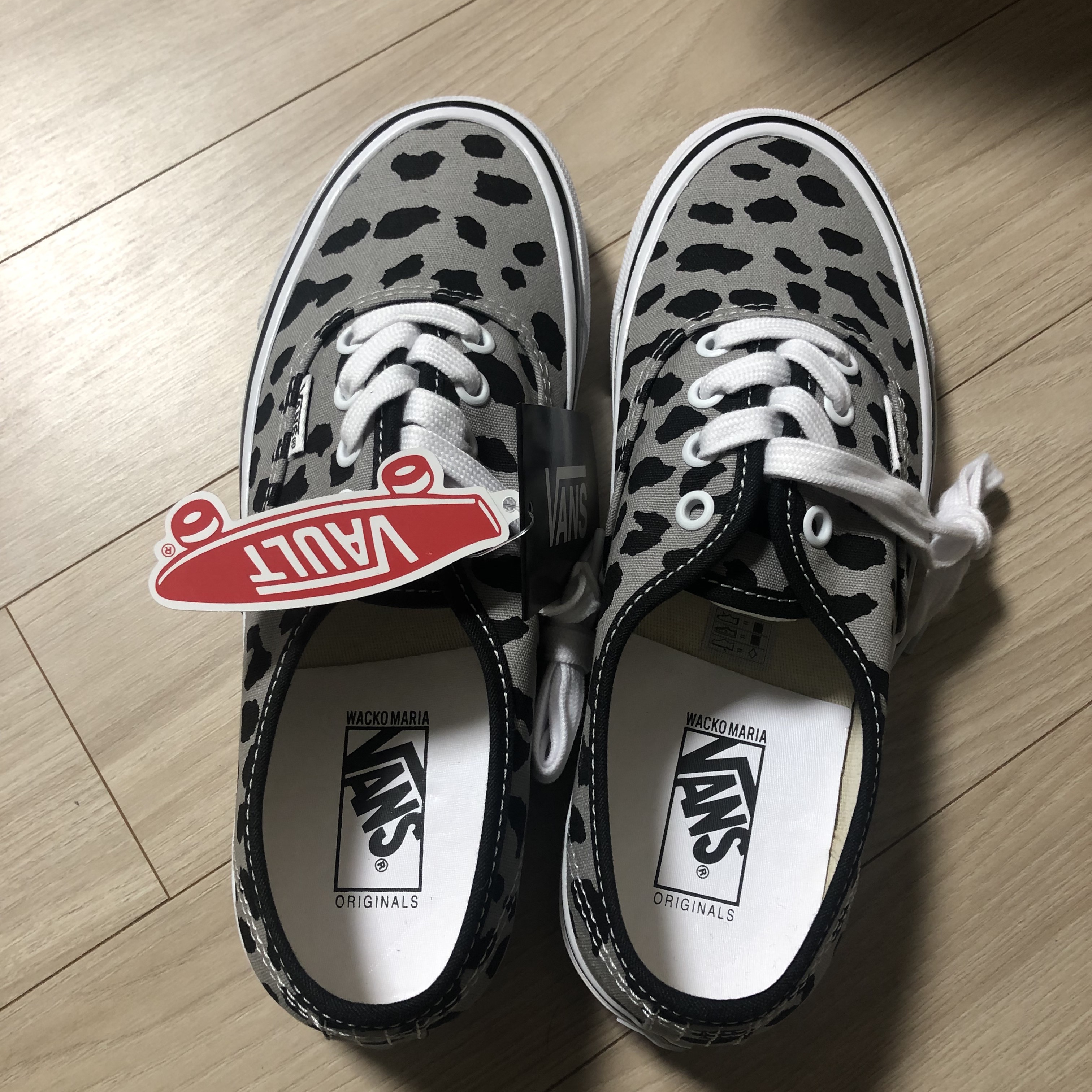 Vans Vault x Wacko Maria OG Authentic LX Leopard Grey 착용 스타일