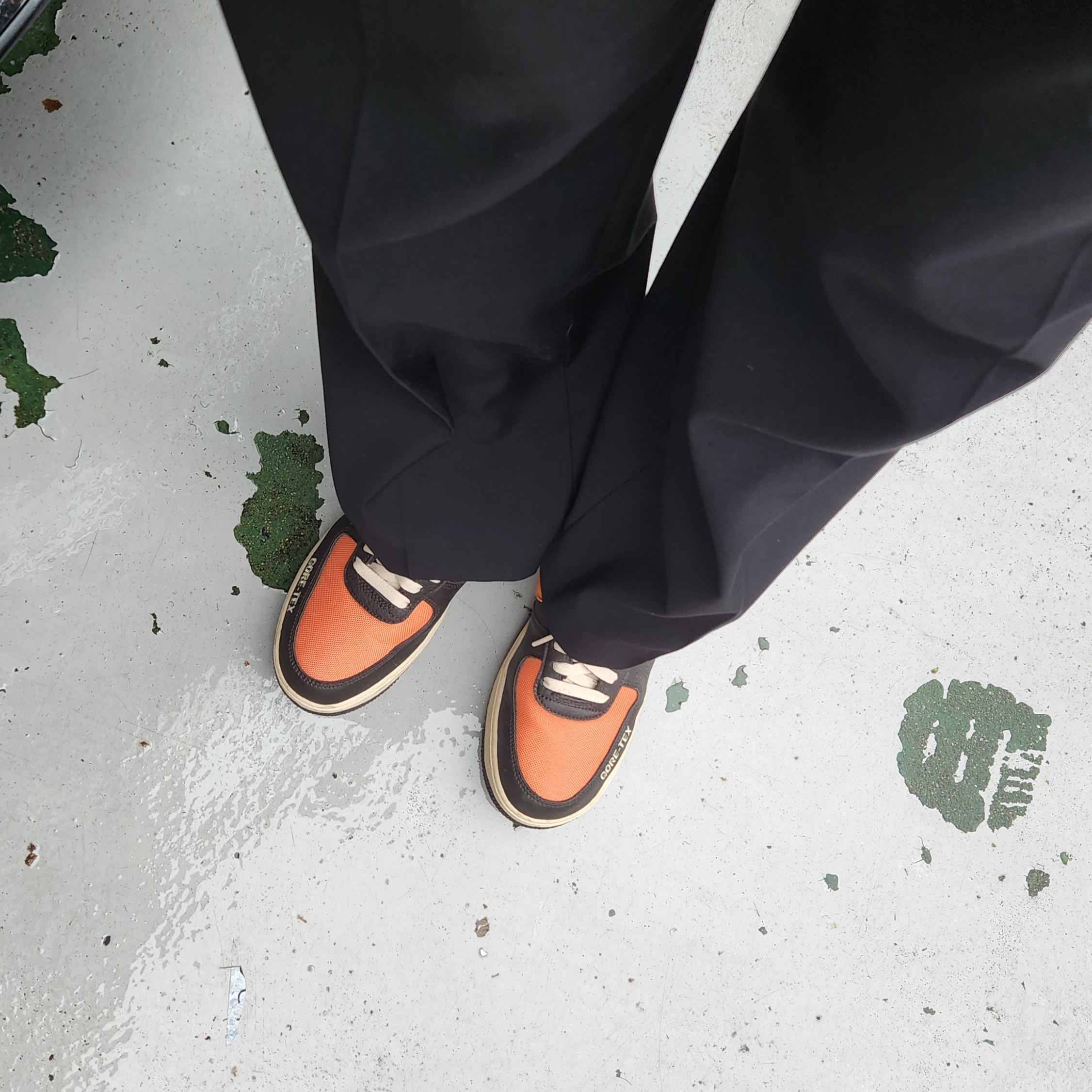 Nike Air Force 1 Low Gore-Tex Brown Curry 착용 스타일