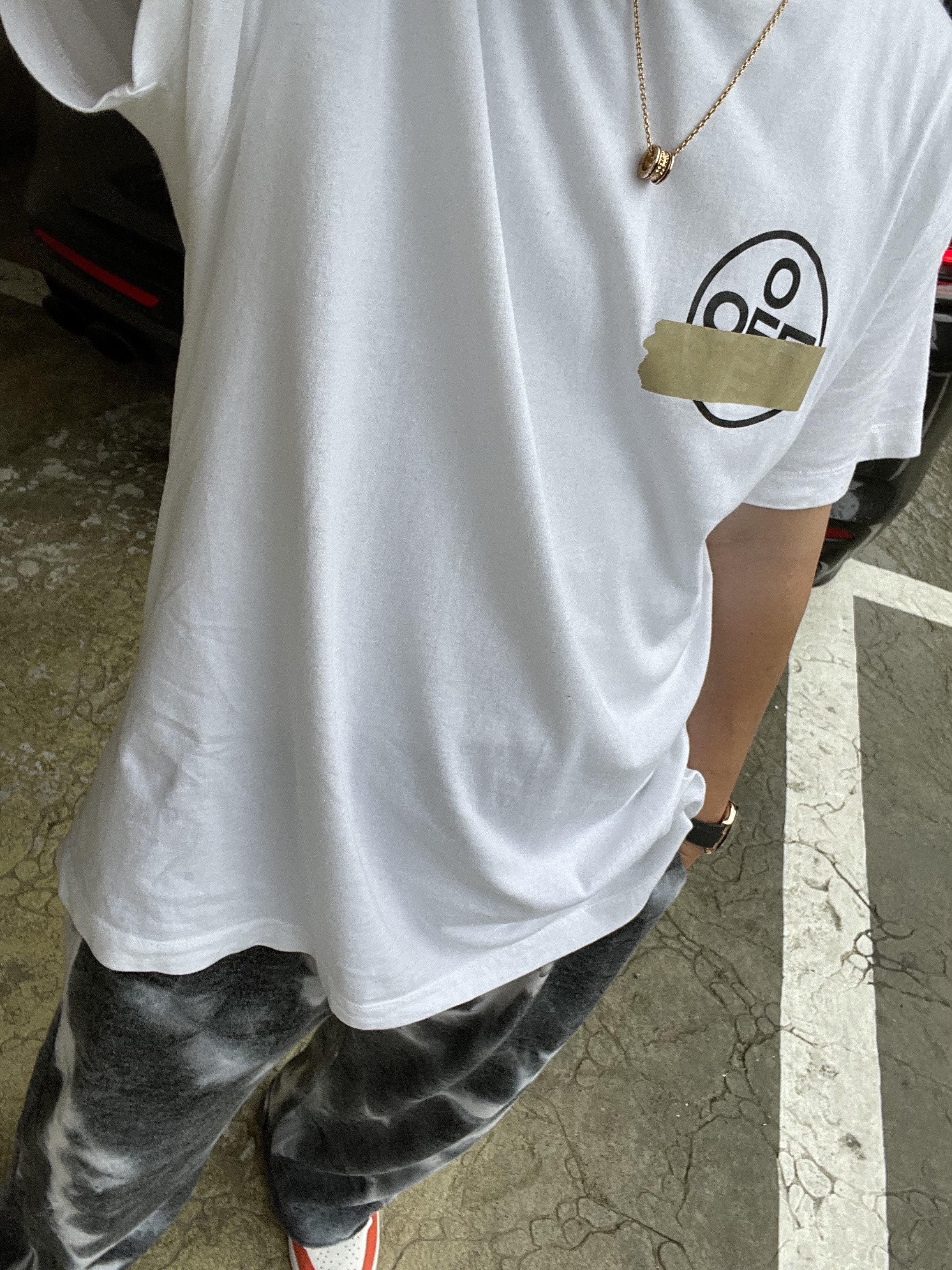 Jordan 1 Low OG Starfish, Rolex Cosmograph Daytona 40mm 116518LN Golden Black Oysterflex 착용 스타일 - 1