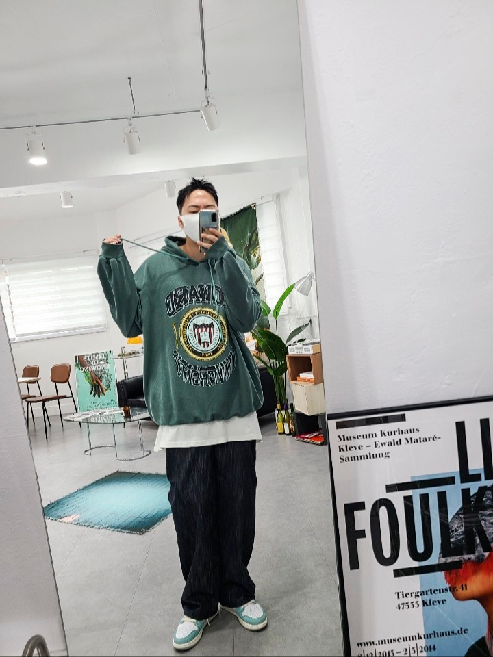 Jordan 1 Retro High OG Turbo Green 착용 스타일 - 1
