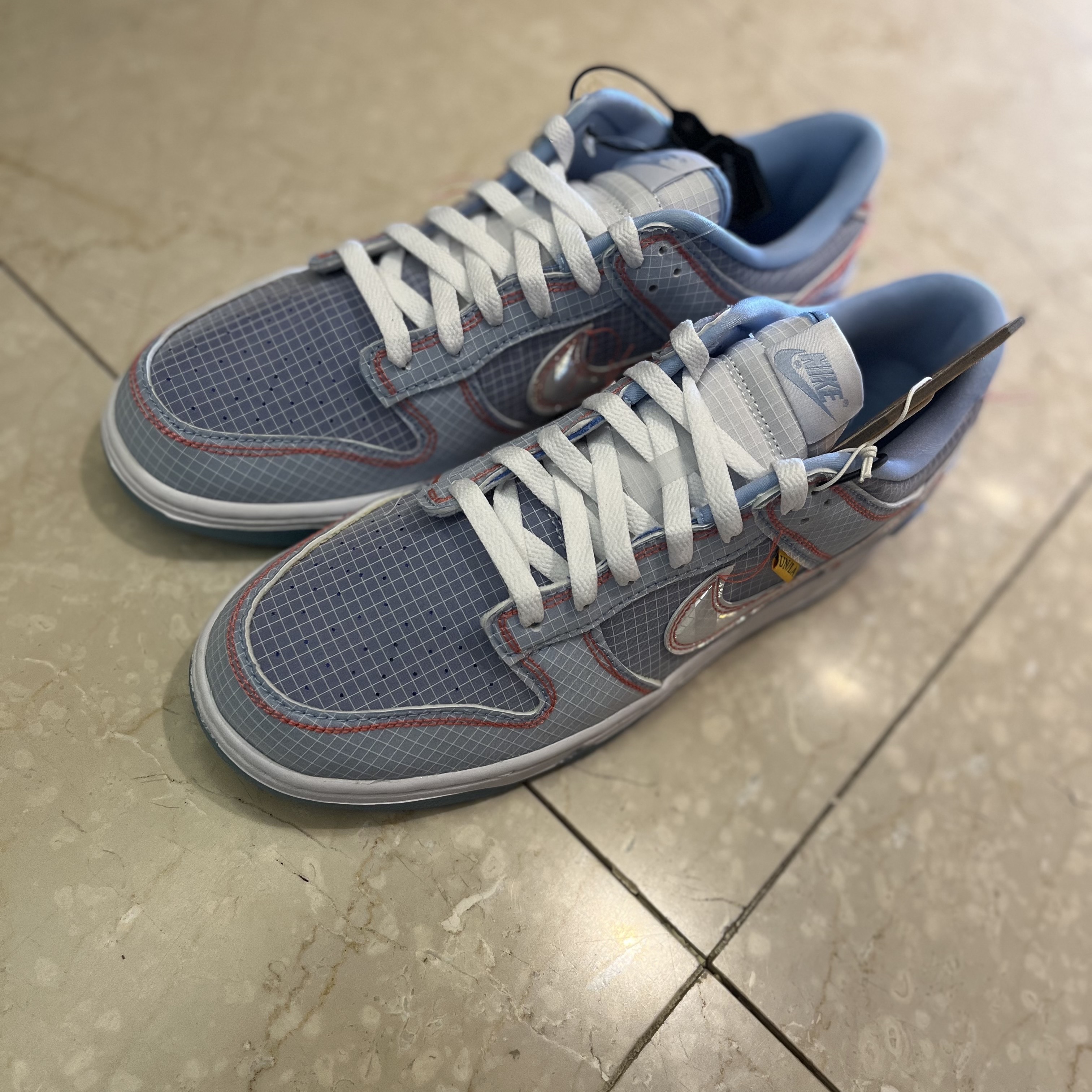 Nike x Union Dunk Low Passport Pack Argon 착용 스타일