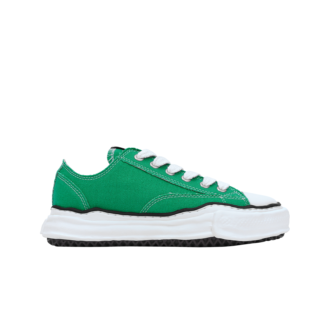 메종 미하라 야스히로 피터슨 OG 솔 캔버스 로우 스니커즈 그린(Maison Mihara Yasuhiro Peterson OG Sole Canvas Low Sneakers Green)