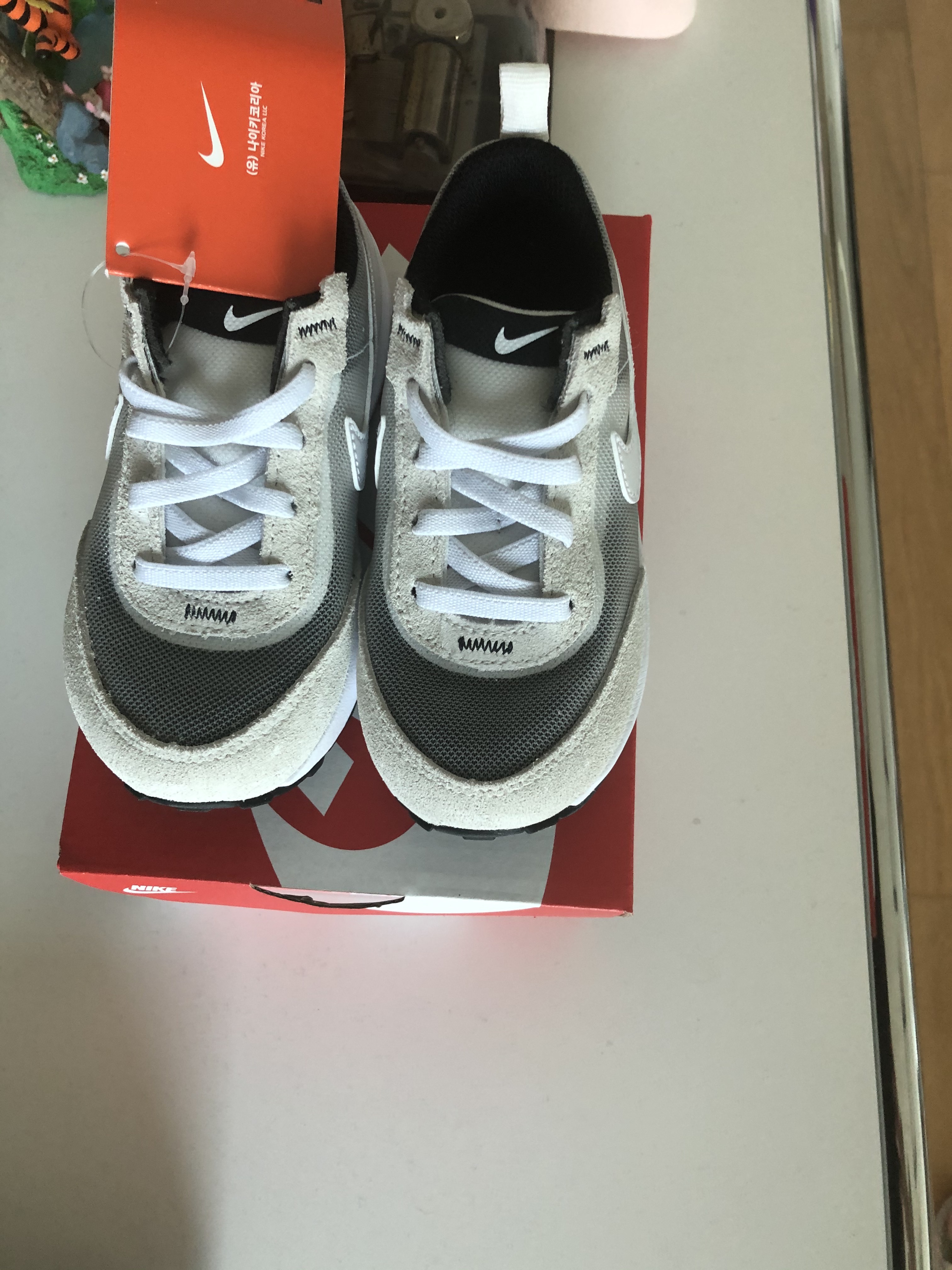 (TD) Nike Waffle One Infinite Lilac 착용 스타일