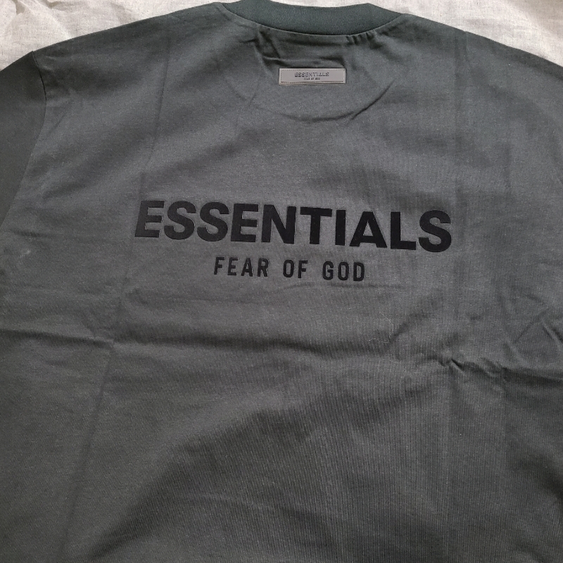 Essentials The Core Collection T-Shirt Stretch Limo 착용 스타일