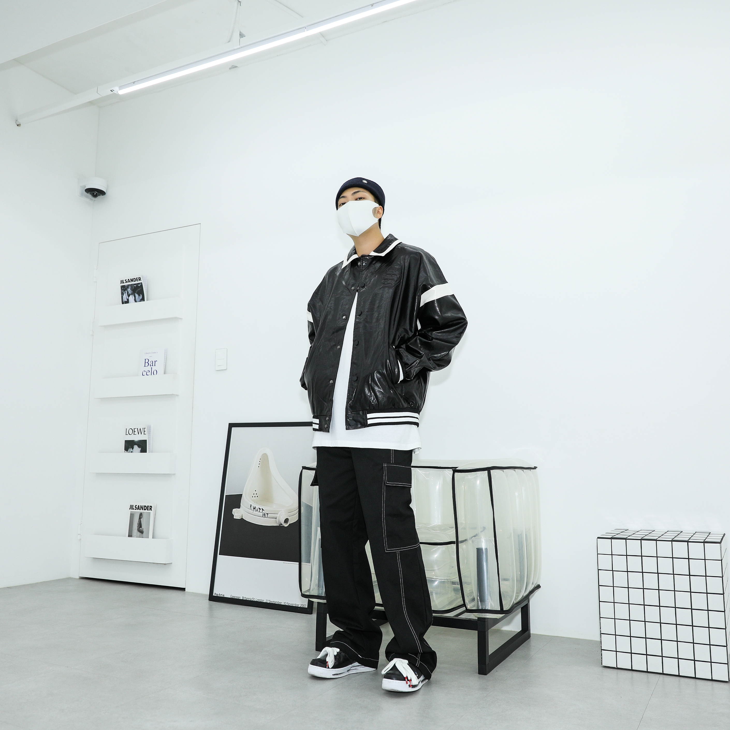 Nike x Peaceminusone Air Force 1 Low Para-Noise 착용 스타일 - 1