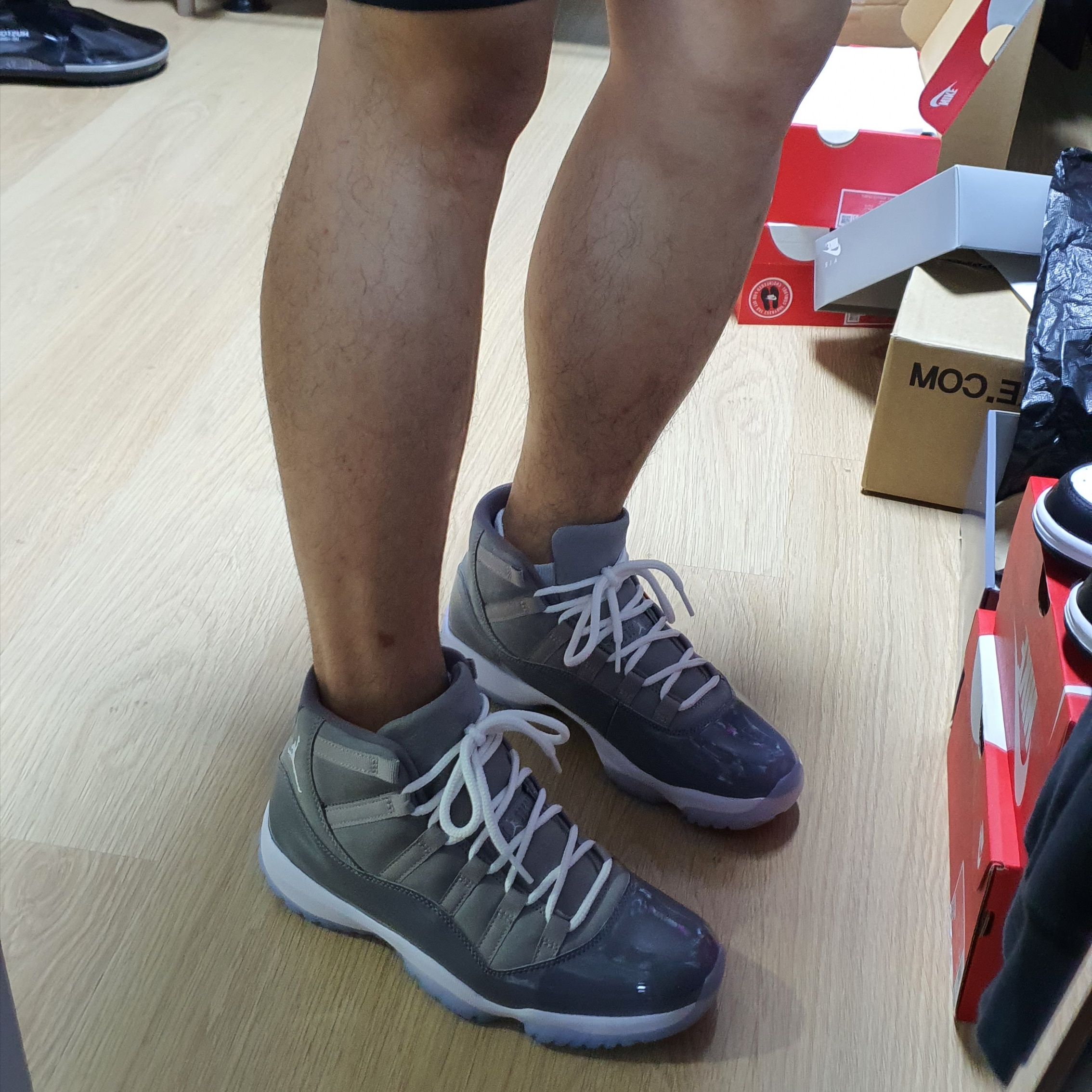 Jordan 11 Retro Cool Grey 2021 착용 스타일 - 1