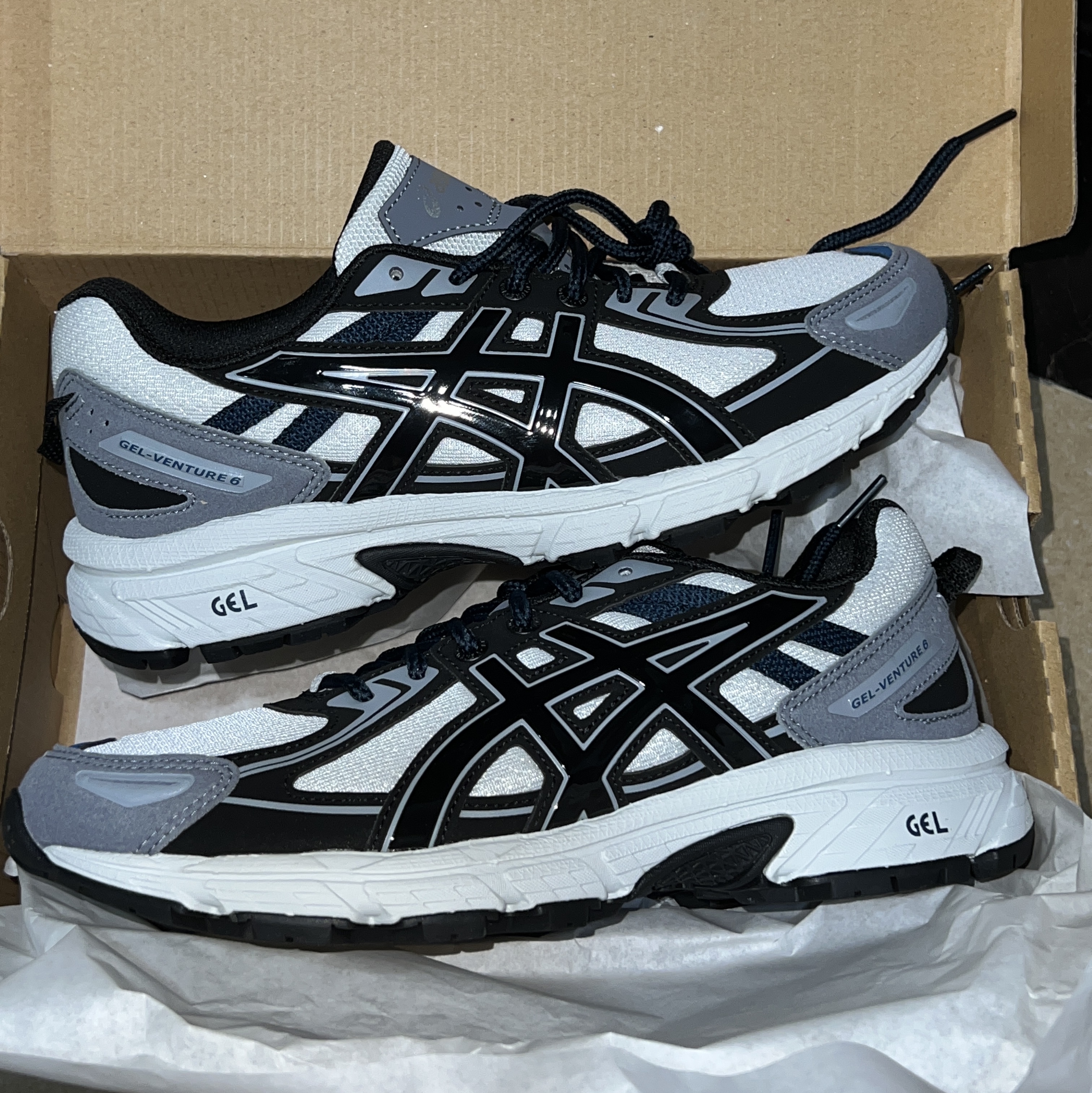 Asics Gel-Venture 6 SPS Glacier Grey 착용 스타일